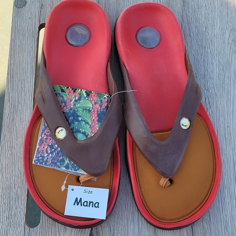 Men's Jellys Slide Thong Flat Sandals Sz 11